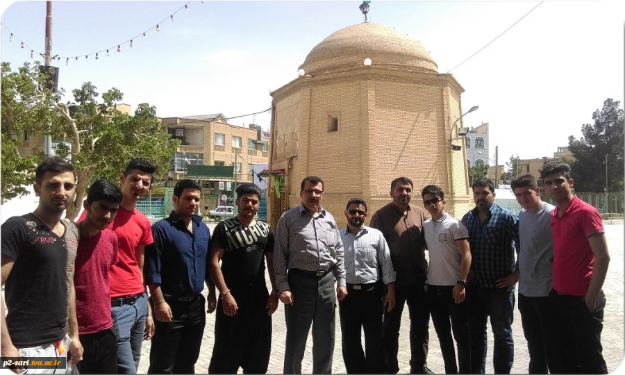 بازدید دانشجویان رشته معماری از بناهای تاریخی استان یزد 2