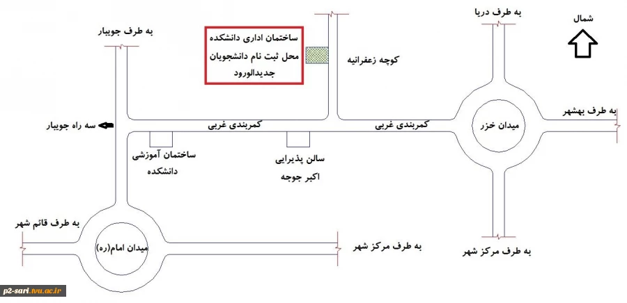 قابل توجه دانشجویان ورودی جدید دانشکده 6
