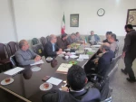 گزارش تصویری جلسه روسای ادرات مرکز با حضور ریاست محترم دانشکده 3