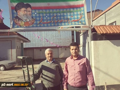 گزارش تصویری از فضا سازی ساختمان اداری به مناسبت دهه مبارک فجر 4