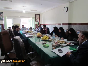 جلسه استانی حراست های آموزشکده ها ودانشکده های  فنی و حرفه ای و کشاورزی استان مازندران در روز یکشنبه مورخ 11/02/1396    2