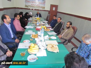 جلسه استانی حراست های آموزشکده ها ودانشکده های  فنی و حرفه ای و کشاورزی استان مازندران در روز یکشنبه مورخ 11/02/1396    4