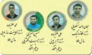 در هفدهمین دوره مسابقات ملی مهارت 
دانشجویان دانشکده فنی و حرفه ای پسران شماره 2 ساری افتخار آفریدند.