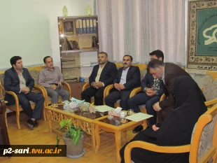 حضور وبازدید هیات نظارت استان از دانشکده فنی وحرفه ای شماره2ساری 4