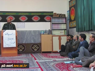 برگزاری مراسم سوگواری ابا عبدالله الحسین و هفته دفاع مقدس 7