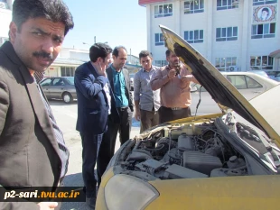 واگذاری خودرو به دانشکده فنی و حرفه ای شماره 2ساری 4