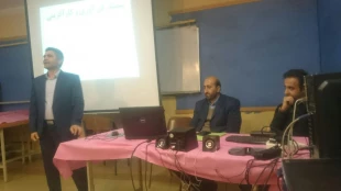 عملکرد اداره پژوهش و ارتباط با صنعت دانشکده شهید هاشمی نژاد در هفته پژوهش 3