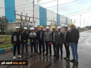 بازدید علمی دانشجویان از نیروگاه شهید سلیمی  نکا 2