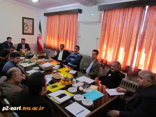 گردهمایی و هم‌اندیشی مدیران هنرستان های شرق استان مازندران  با آموزشکده فنی شماره 2 ساری 3