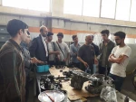 بازدید دانشجویان مکانیک خودرو از نمایندگی بخش 3