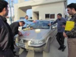 شعارنویسی اتومبیل به مناسبت محرم 4