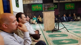 مراسم زیارت عاشورا به مناسبت هفته دفاع مقدس 8