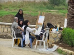 همایش هنرمندان نقاش به‌مناسبت هفته دفاع مقدس 11