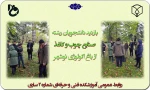 بازدید دانشجویان رشته صنایع چوب و کاغذ از باغ اکولوژی نوشهر 2