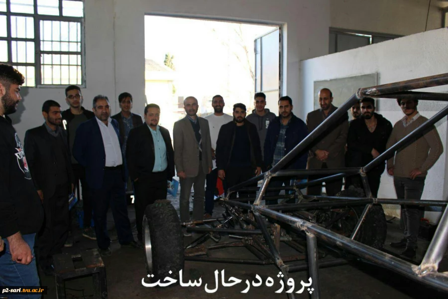 بازدید دانشجویان رشته مکانیک خودرو از کارخانه دیزل سنگین آمل 6