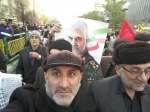 حضور کارکنان آموزشکده فنی و حرفه‌ای شماره 2 ساری در مراسم تشییع و بدرقه شهید سپهبد حاج قاسم سلیمانی و یارانش 8