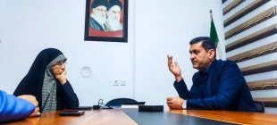 دیدار مسئولین دانشکده با نماینده مجلس شورای اسلامی 11
